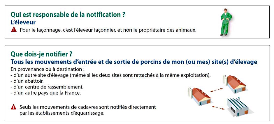 qui notifie